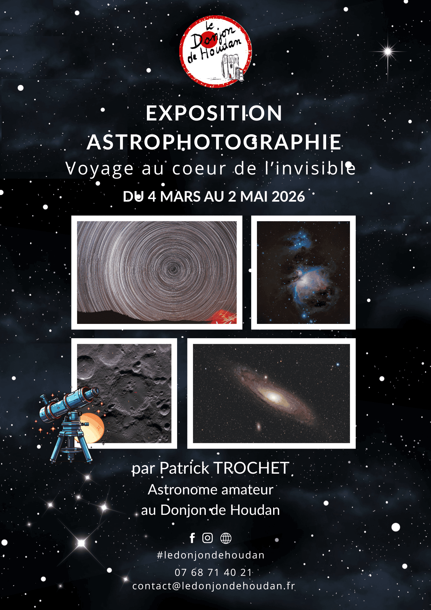 Exposition astrophotographie_ Voyage au cœur de l'invisible