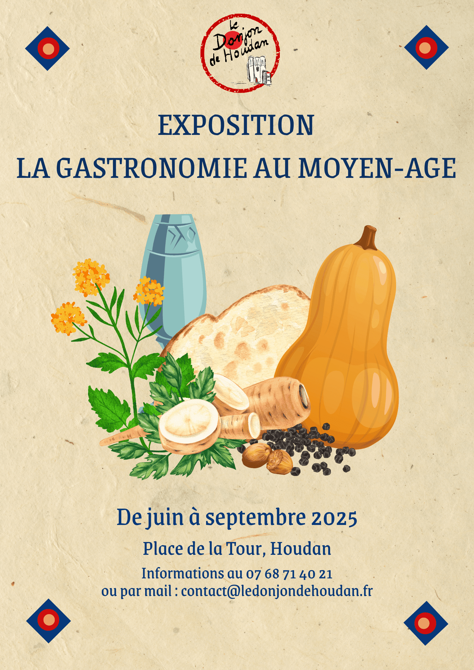 Exposition temporaire La Gastronomie au Moyen-Age