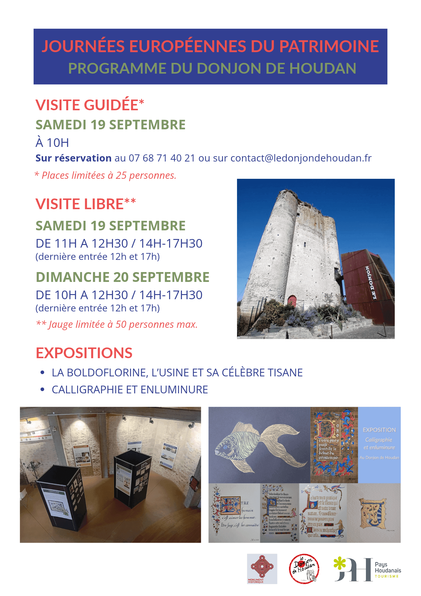 Programme des Journées du Patrimoine 2026