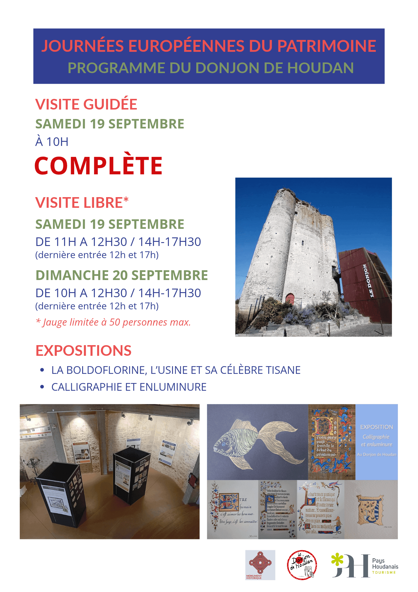 Programme des Journées du Patrimoine 2026